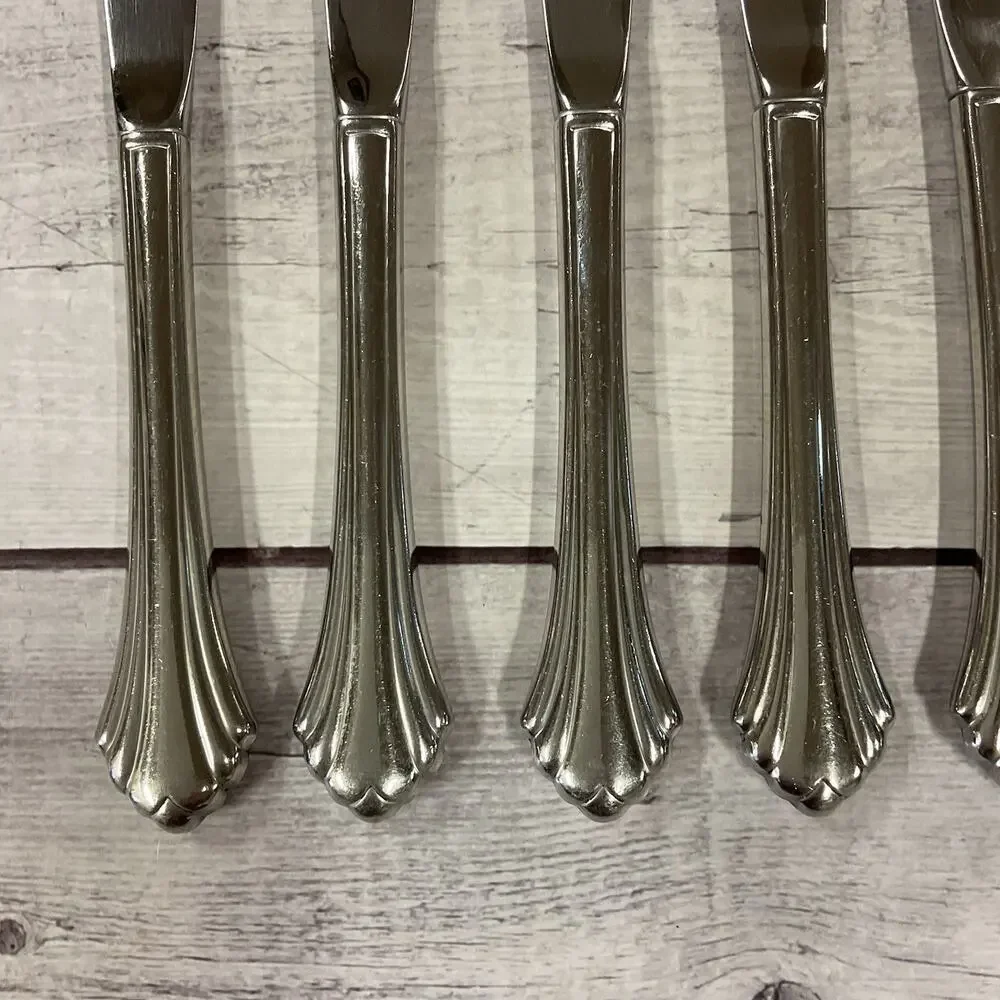 Oneida BANCROFT‎ Stainless Steel Flatware Set Of 7 Dinner Knives